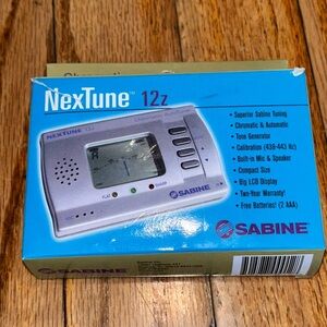 Sabine NexTune12z Chromatic AutoTuner Very Good Condition